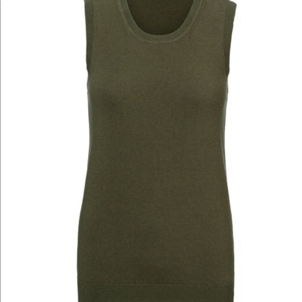 CAbi Olive Green Sweater - Picture 4 of 8